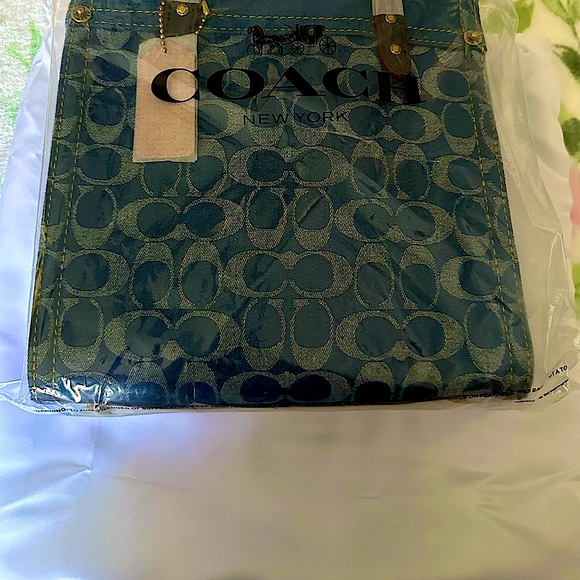 Coach Handbags - Selling new denim coach tote